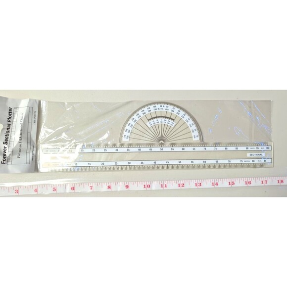 Navigation Forever Sectional Plotter for FAA Sectional Charts Sporty’s Brand - Picture 1 of 7